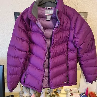 Rab Arete Down Ladies Puffer Jacket. Size 14. 1st Class Condition. • £80