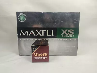 Box Of 12+1 MAXFLI XS Distance- Hi-spin Golf Balls Brand New In Box Vintage Rare • $54.87
