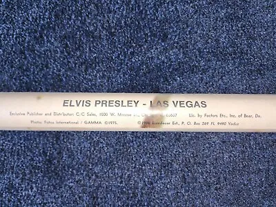 Elvis Presley Vintage Poster Las Vegas Jumpsuit 1976 Classic Rock Sealed!! • $27.49