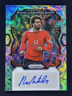 2023-24 Panini Prizm Premier League Ruud Van Nistelrooy Silver Choice Auto &4174 • $44