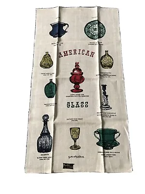 Vintage Kay Dee Linen Kitchen Dish Tea Towel Decor American Glass • $17.99