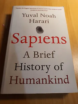 $10 • Buy SAPIENS A HISTORY OF HUMANKIND Yuval Noah Harari Science Philosophy Anthropology