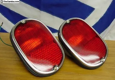 $155 • Buy VW Early T2 Bus Thing Taillight Assembly Pair New