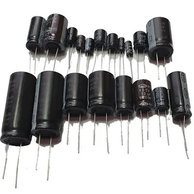 £7.59 • Buy Radial Electrolytic Capacitors / High Voltage 63V To 450V, 0.33uF To 1000uF