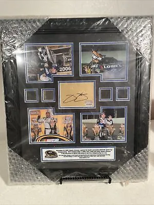 Jimmie Johnson Mounted Memories NASCAR Race-Used Tire/Autograph 4 Championships • $100