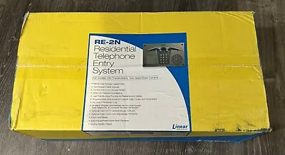 Linear RE-2N Residential Telephone Entry System - Gate Access Controller - New! • $825