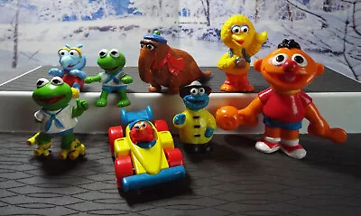 Vintage SESAME STREET MUPPET Babies Elmo HENSON Applause Figures Lot 8 Toys • $12.88