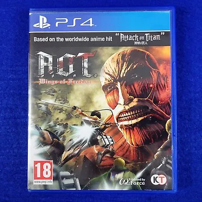 Ps4 A.O.T Wings Of Freedom Game Attack On Titan REGION FREE PAL Version PS5 • $76.99