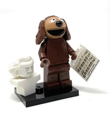 Lego The Muppets Series Rowlf The Dog Minifigure With Bust & Music #71033 Disney • $9.99