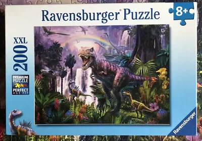 Ravensburger Puzzle 2020 King Of The Dinosaurs 200 XXL Larger Size Pieces • $9.99