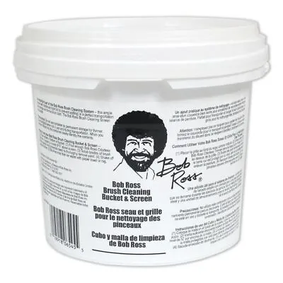 Bob Ross Brush Cleaner Bucket With Screen • £17.99