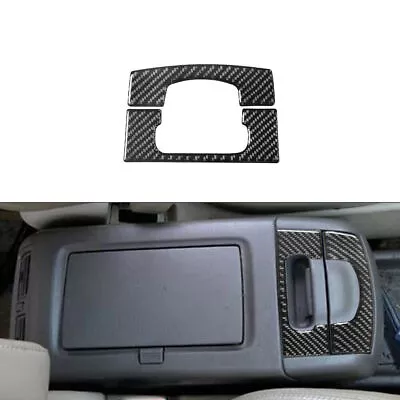 2Pcs Carbon Fiber Interior Ashtray Cover Trim Sticker For Lexus RX300 1998-2003 • $12.65