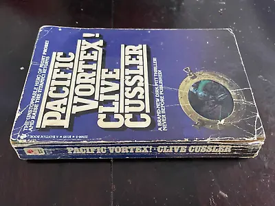 Clive Cussler Pacific Vortex 1st Printing Keyhole Cover Vintage Paperback • $9.99