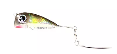 Sale FCL Labo Spinner Tail Jig Kujira 26 Grams Sinking Lure Black (1087) • $16.77