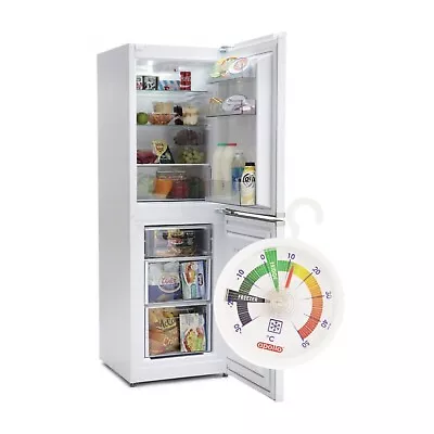 £3.39 • Buy Fridge Freezer Dial Thermometer Refrigeration Apollo With Hanging Hook