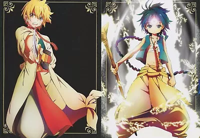 Poster Promo K Project Anime Magi The Labyrinth Of Magic Yatogami Kuroh Shiro • $12.99