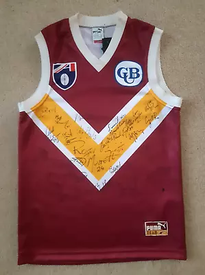 $650 • Buy Brisbane Bears 1996 Signed By Team Jumper Guernsey Original With Tags AFL