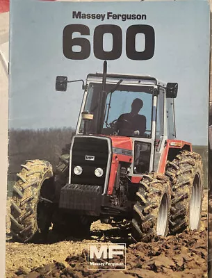 Massey Ferguson 600 Series Tractor Brochure • £16