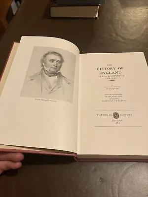 A HISTORY OF ENGLAND IN THE EIGHTEENTH CENTURY Macaulay Folio Society 1980 Book • £6.99