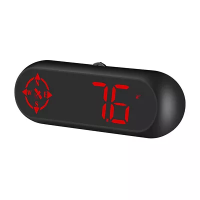 GPS HUD Head Up Car LED Display Compass Clock Speedometer Fatigue Driving Alarm • $44