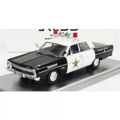 Kess 43053003 1968 Plymouth Fury 4 Door Sedan Mayberry Sheriff 1:43 Scale • $130.65