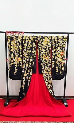 Yumi Katsura Japanese Kimono Uchikake Wedding Pure Silk Uchikake Only • $1199