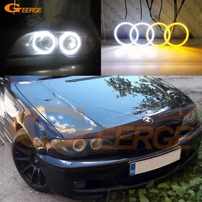 For BMW E46 Coupe Convertible LCI Ultra Bright LED Angel Eyes Halo Rings Kit • $56.09