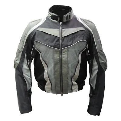 Prexport Integral All Season Black Motorcycle Riding Jacket Men's Sizes SM - 2XL • $99.99