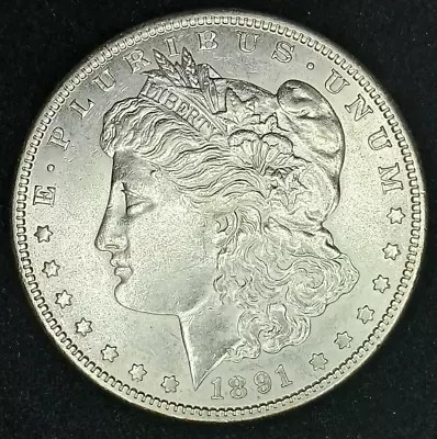 1891-s Morgan Silver Dollar • $0.01