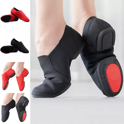 Unisex Breathable Dance Shoes Round Toe Jazz Shoe Lightweight Walking Elastic • $25.68