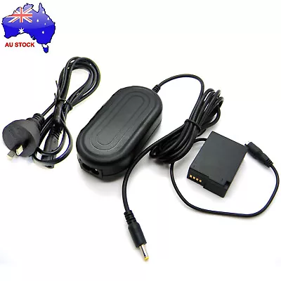 AU AC Adapter Power Supply For Panasonic Lumix DMW-DCC8 +DMW-BLC12 Dummy Battery • $32.88