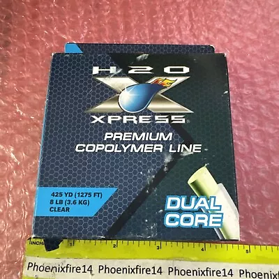 H2O Xpress Dual Core Premium Copolymer Line - 425 Yd - 8 Lb Test - Clear • $3.99