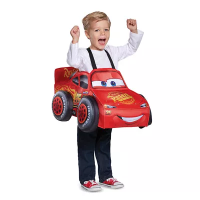 Toddler Cars Lightning Mcqueen 3D Car Costume • $49.95