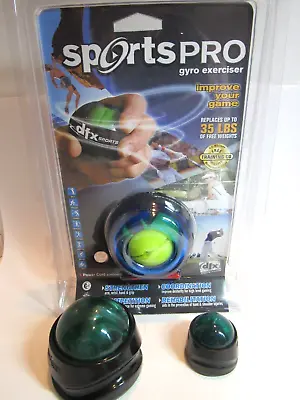 DFX Sports & Fitness SPORTS PRO  POWERBALL+2 Power Rollers+CD Training Disc • $26.95