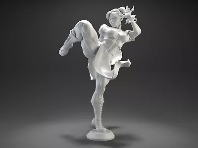 Chun-Li Fighter Unpainted Unassembled 3D Printed Resin Kit Model GK NSFW • $133.53