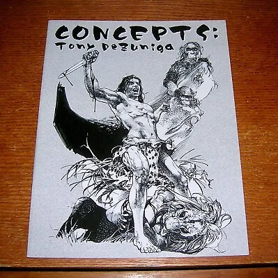 Concepts Tony Dezuniga Signed Tarzan Fantasy Sketch Art • $20