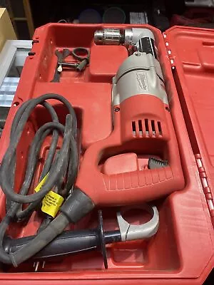 Milwaukee 1107-1 Heavy Duty Corded 1/2  Right Angle Drill • $90