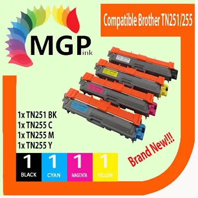 4x Compatible Toner Cartridge TN-251/255 Brother MFC-9140CDN/9330CDW HL-3150CDN • $38.90