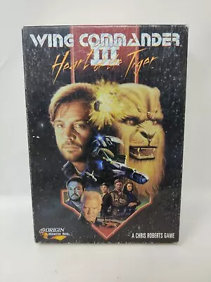 Wing Commander III: Heart Of The Tiger PC CD-ROM Big Box Complete • $14.99