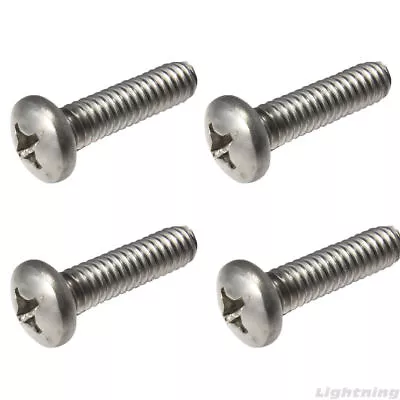 Pan Head Machine Screws Stainless Steel 6-32 X 7/8  Qty 2500 • $151.13