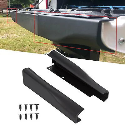 Fit 08-16 Ford F250 F350 LH&RH Flexible Flex Step Tailgate End Cap Molding Trim • $23.50