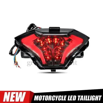 Integrated LED Tail Light Brake Turn Signal For Yamaha R3 FZ07 MT03 MT25 MT07 • $26.98