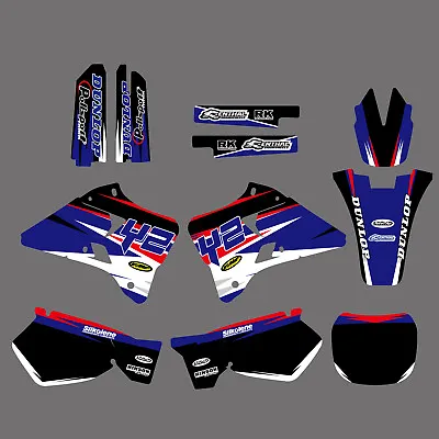 Team Graphics Kit Decals Sticker For For YAMAHA YZ125-250 1996 1997 1998-2001 • $73.14