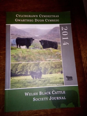 £6.99 • Buy Welsh Black Cattle Society Journal 2014