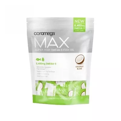 Max High Concentrate Omega-3 Coconut Bliss 60 Count • $97.70