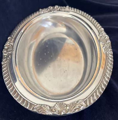 Vintage EPCA  Bristol Silver Plated Oval Dish By Poole 11.5” X 8.75” • $12