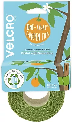 VELCRO Brand VEL-30070ACS-AMS One-Wrap Garden Ties 2 In. X 18 Ft. Roll • $13.99