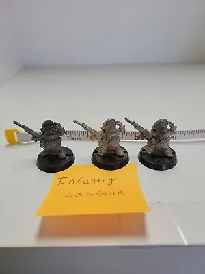 Infantry Las Gun - Warhammer 40K Metal Squats/Dwarves Rogue Trader Era  OOP • $30