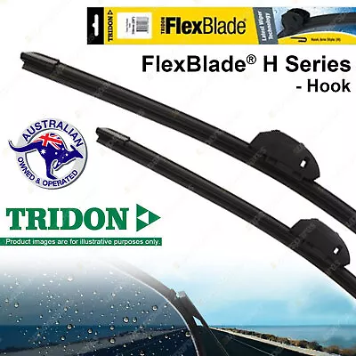 Pair Tridon FlexBlade Frameless Wiper Blades For Nissan X-Trail T30 T31 06-12 • $81.83