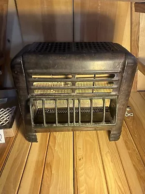 Antique Temco 2040B 20000 BTU Brown Enameled Gas Heater Parts Repair Or A Stool • $99.99